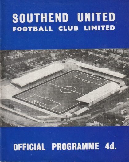 Southend United v Queens Park Rangers 29-Sep-1962