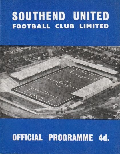 Southend United v Queens Park Rangers 03-Mar-1962