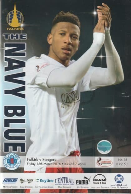 Falkirk v Glasgow Rangers 18-Mar-2016