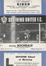 Southend United v Rochdale 10-May-1968
