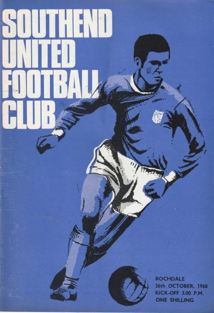 Southend United v Rochdale  26-Oct-1968