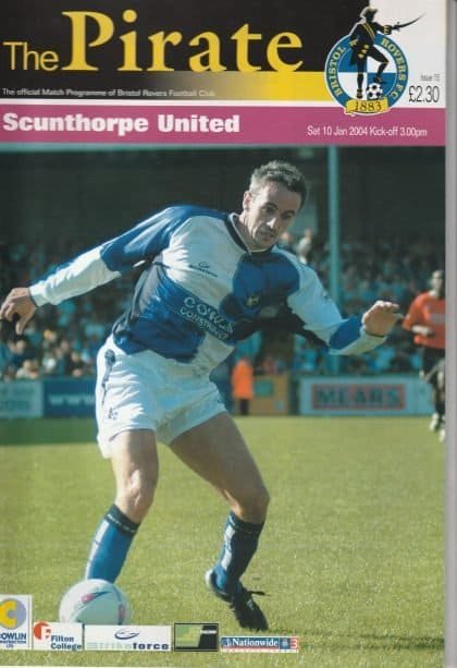 Bristol Rovers v Scunthorpe United  10-Jan-2004