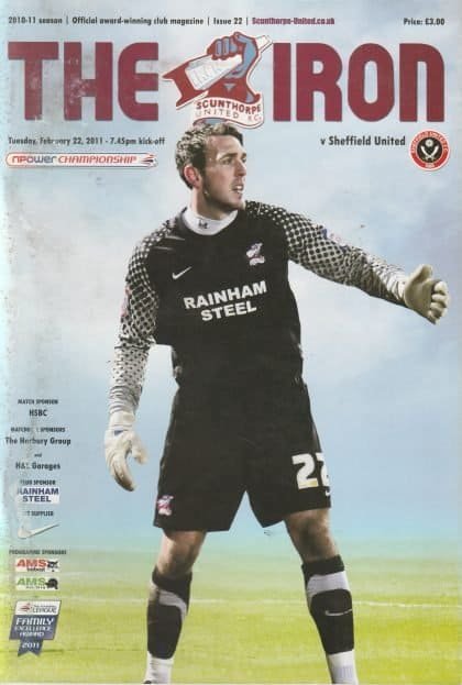 Scunthorpe United v Sheffield United 22-Feb-2011