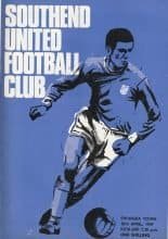 Southend United v Swansea Town  18-Apr-1969