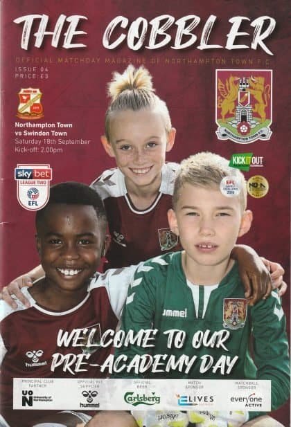 Northampton Town v Swindon Town  18-Sep-2021