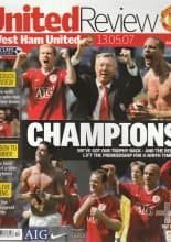 Manchester United v West Ham United 13-May-2007