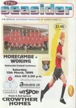 Morecambe v Woking  13-Mar-1999