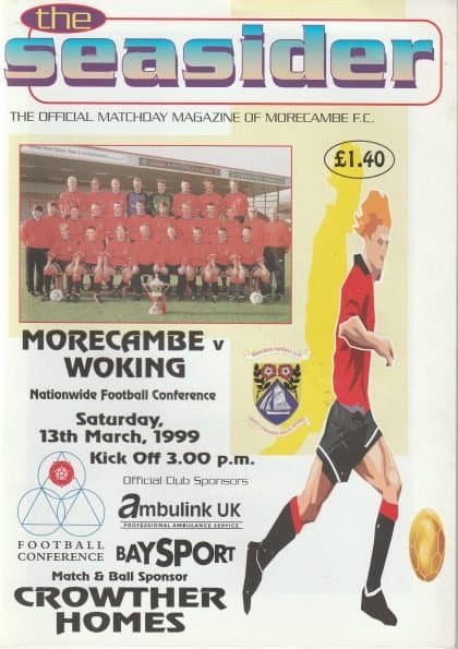 Morecambe v Woking  13-Mar-1999
