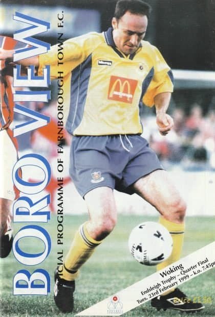 Farnborough Town v Woking  23-Apr-1999
