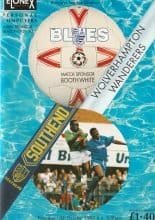 Southend United v Wolverhampton Wanderers  10-Oct-1992