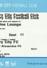 Coventry City v Crewe Alexandra  18-Aug-2015