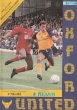 Oxford United v Brighton & Hove Albion 20-Oct-1990