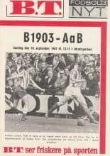 B1903 Copenhagen v Aalborg   10-Sep-1967