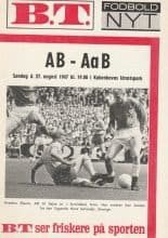 Akademisk Boldklub Gladsaxe v Aab Alborg  27-Aug-1967