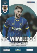 AFC Wimbledon v Accrington Stanley   24-Jan-2015