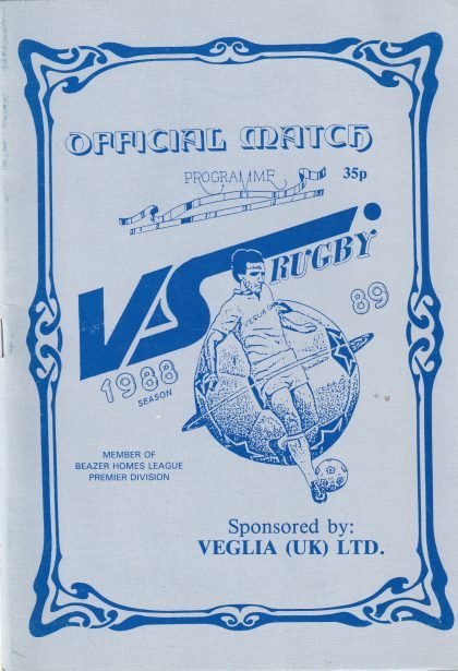 VS Rugby v Aston Villa 04-Feb-1989