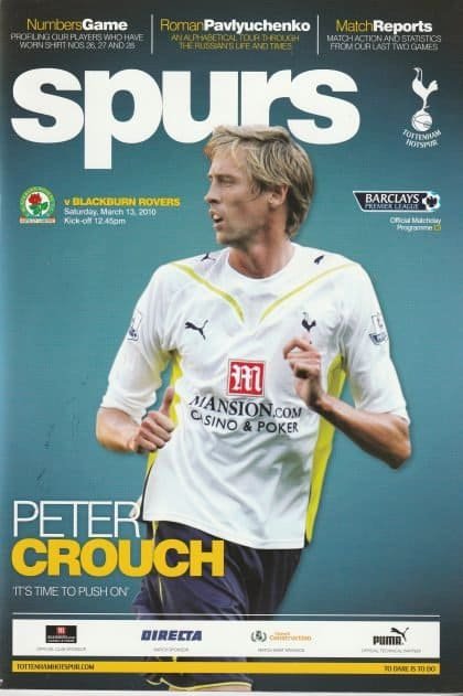Tottenham Hotspur v Blackburn Rovers 13-Mar-2010