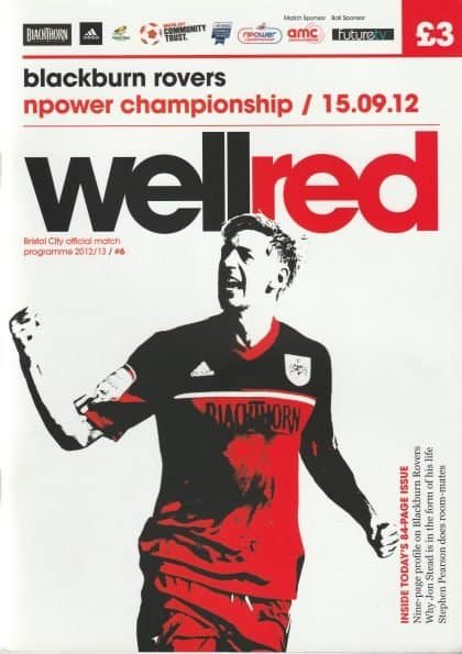 Bristol City v Blackburn Rovers   15-Sep-2012