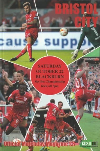 Bristol City v Blackburn Rovers  22-Oct-2016