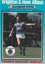 Brighton and Hove Albion v Blackburn Rovers 07-Sep-1985
