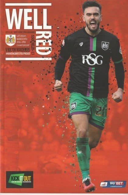 Bristol City v Bolton Wanderers  19-Mar-2016