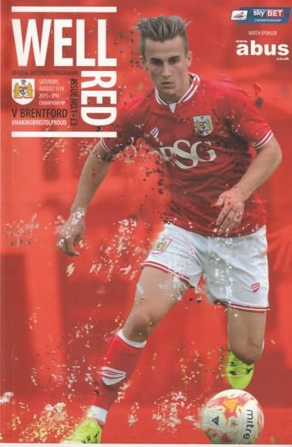 Bristol City v Brentford  15-Aug-2015