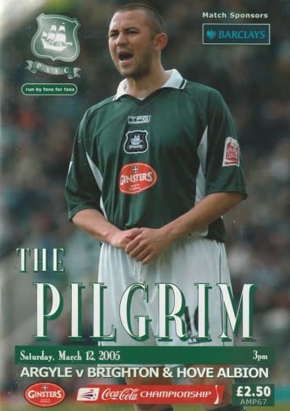 Plymouth Argyle v Brighton & Hove Albion 12-Mar-2005