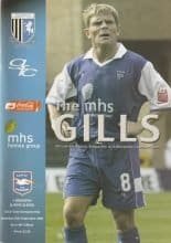 Gillingham v Brighton and Hove Albion 25-Sep-2004