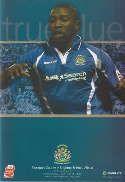 Stockport County v Brighton & Hove Albion 26-Jan-2010