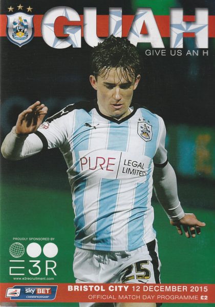 Huddersfield Town v Bristol City 12-Dec-2015