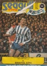 Brighton and Hove Albion v Bristol City 13-Feb-1988