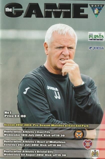 Dunfermline Athletic v Heart of Midlothian 21-Jul-2012