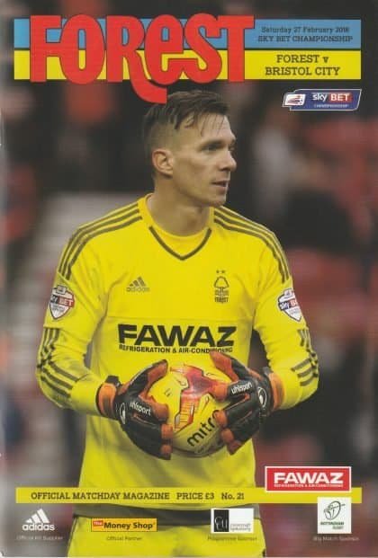 Nottingham Forest v Bristol City 27-Feb-2016