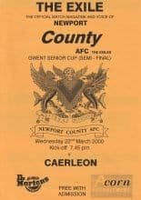 Newport County v Caerleon 22-Mar-2000