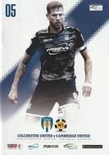 Colchester United v Cambridge United  15-Sep-2018