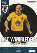 AFC Wimbledon v Cambridge United  29-Nov-2014