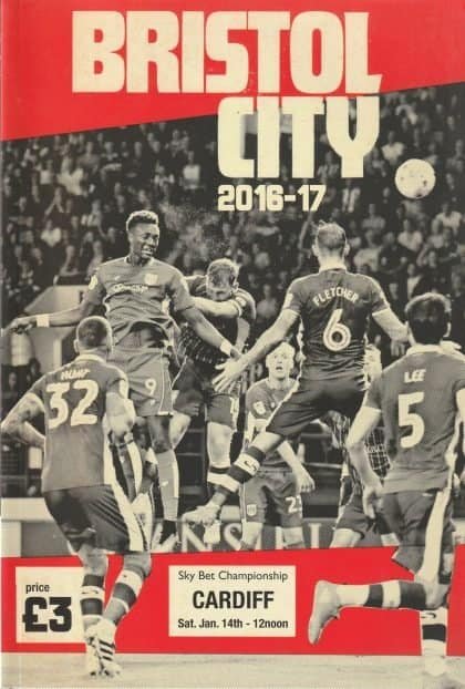 Bristol City v Cardiff City  14-Jan-2017