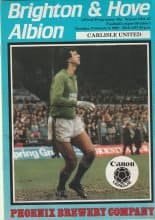 Brighton & Hove Albion v Carlisle United 05-Feb-1985