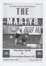 Merthyr Tydfil v Cirencester Town 06-Mar-2007