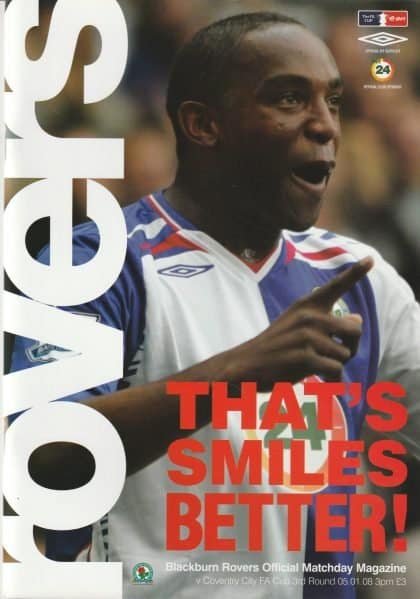 Blackburn Rovers v Coventry City  05-Jan-2008