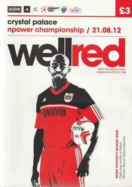Bristol City v Crystal Palace  21-Aug-2012