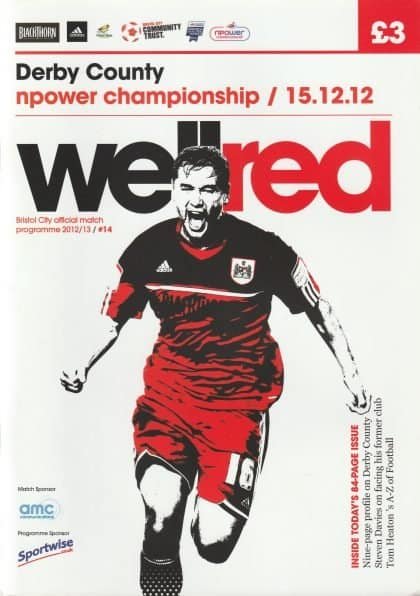 Bristol City v Derby County  15-Dec-2012