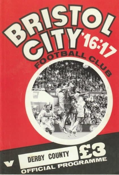 Bristol City v Derby County  17-Sep-2016