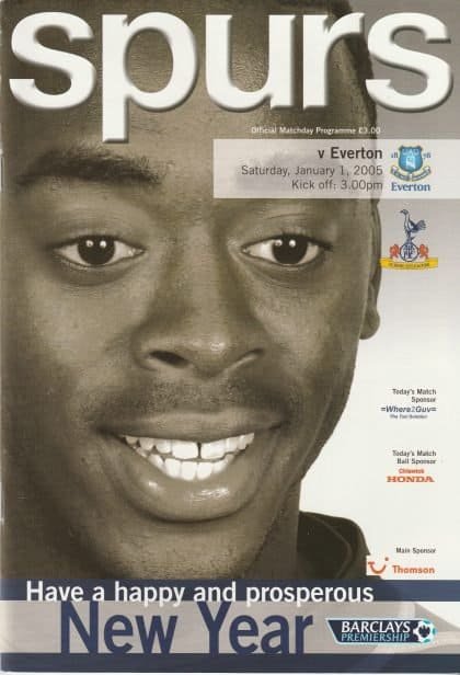 Tottenham Hotspur v Everton  01-Jan-2005
