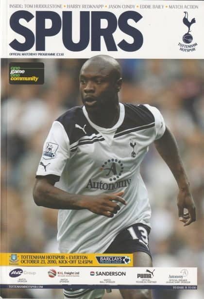 Tottenham Hotspur v Everton  23-Oct-2010