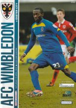 AFC Wimbledon v Exeter City 13-Apr-2013