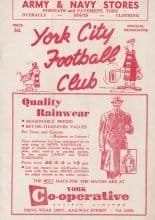 York City v Gateshead  27-Apr-1959