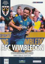 AFC Wimbledon v Hartlepool United   23-Aug-2014