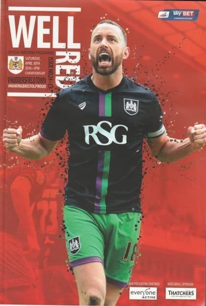 Bristol City v Huddersfield Town  30-Apr-2016