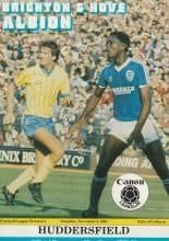 Brighton & Hove Albion v Huddersfield Town 05-Nov-1983